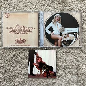 Sabrina Carpenter Man’s Best Friend Standard Signed Insert CD